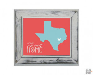 Texas Print 8x10 6 Different Quotes by AshleeAlaineDesigns, $19.99