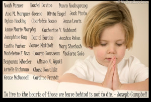 Day of Silence In Honor of Sandy Hook Elementary