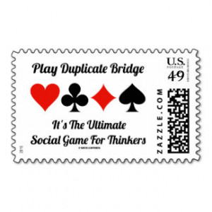 Play Duplicate Bridge It's Ultimate Social Game Stamps