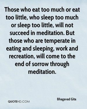 who eat too much or eat too little, who sleep too much or sleep too ...