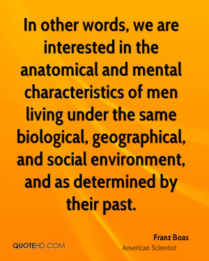 In other words, we are interested in the anatomical and mental ...