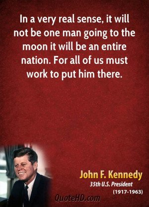John F. Kennedy Work Quotes
