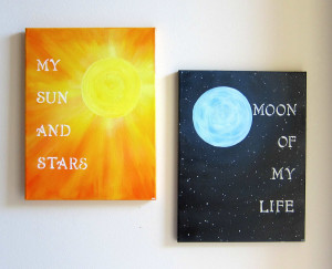 Popular items for my sun and stars on Etsy