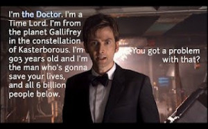 have a lot of favorite Doctor Who quotes but this is hands down my ...