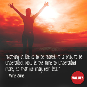 nothing in life is to be feared it is only to be understood now is the ...
