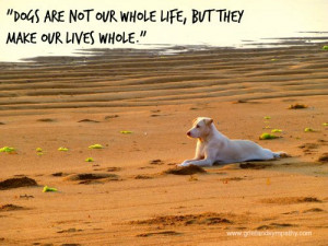 Dog Quotes Loss Of Pet Bali dog greeting card.