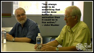John Musker and Ron Clements photo quote