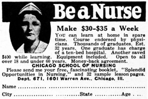 vintage nurse