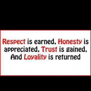 Loyalty Respect Quotes Pic #18