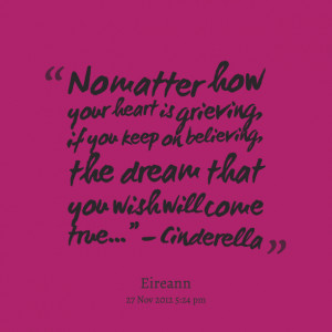 Quotes Picture: no matter how your heart is grieving, if you keep on ...