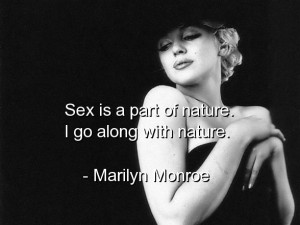 Marilyn monroe, quotes, sayings, about yourself, nature, love