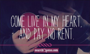in my heart and pay no rent 118 up 64 down unknown quotes funny quotes ...