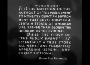 Gangster films of the 1930s and their many levels of fascination (Part ...