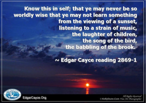 Dreams Edgar Cayce Dream Quote