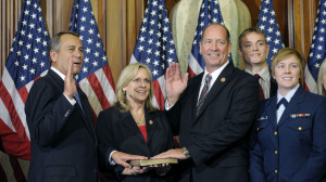 ... Ted Yoho, R-Florida, third from left, on Jan. 3, 2013, on Capitol Hill