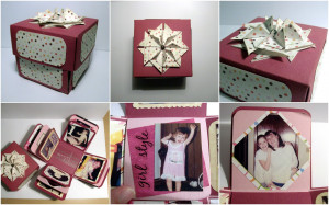 It's like a little scrapbook!