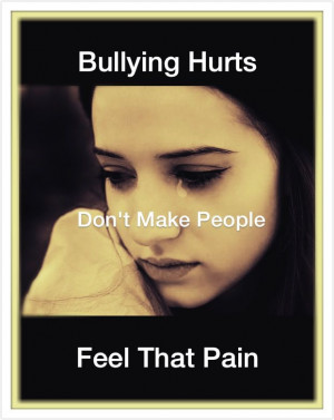 bullying hurts