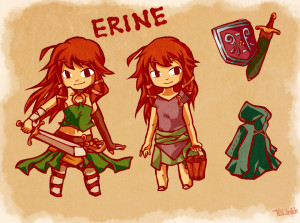 Legend Zelda Erine Telinkk