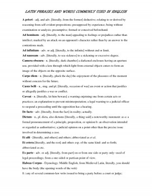 Famous Latin Phrases by DetoxRetox