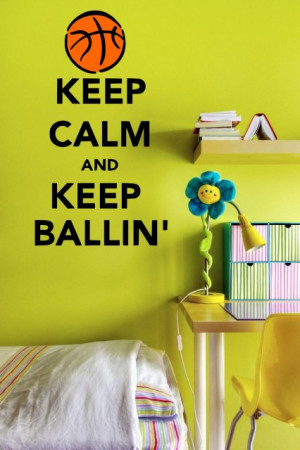 ... full of fab character keep ballin wall decal vinyl sticker wall quote