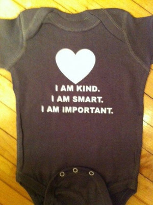 ... Help Quote - I Am Kind, I Am Smart, I Am Important. on Etsy, $13.00