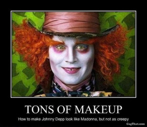 Vh Johnny Depp Look Like Madonna