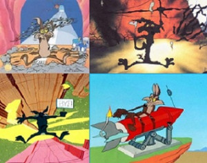 ... falls nor phinicky fysics shall stay this coyote from his chosen hunt