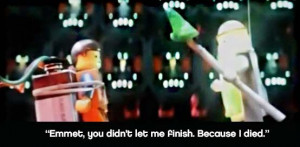 ! Vitruvius ghost on string - The LEGO Movie Quote: Lego Movie Quotes ...