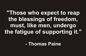 ... Hot Seat Quote of the Day – Sunday, May 15, 2011 – Thomas Paine