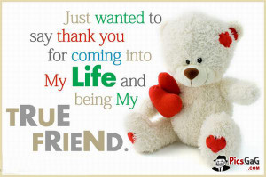 Being My Friend Quote and You Like This True Friendship Quote Picture ...