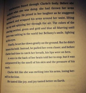 bellarke moment from the book # the100 if this doesn t happen in the ...