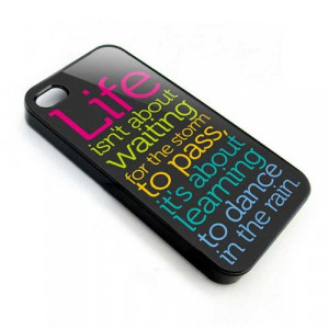 Life Quotes About Dance Typograph Apple Iphone 4 4s case