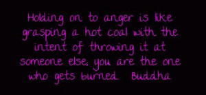 Buddhist quote on anger