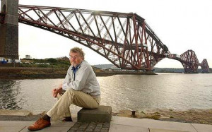 Home: Iain Banks in North Queensferry Photo: Chris Watt