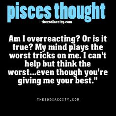 Thinking the worst More