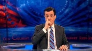 Stephen Colbert , one of the great LGBT allies in (fake) news, breaks ...