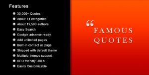 Famous Quotes - CodeCanyon Item for Sale