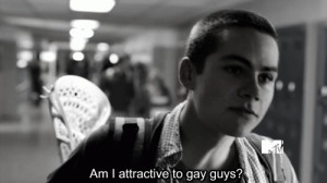 Teen Wolf Quote (About attractive, gay, gif)