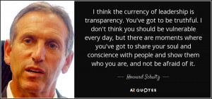 Howard Schultz Quotes