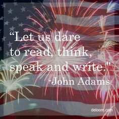 ... John Adams | 4th of July Quotes about Freedom #quotes #4thofjuly More