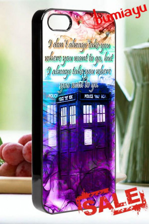 Doctor Who Tardis smoke Quote iPhone 4/4s/5 Case by bumiayu, $12.50