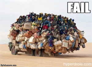 couvrez 17 photos des pires transport en commun du monde