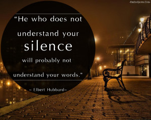 Silence Quotes HD Wallpaper 8