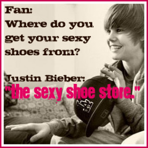 Justin Bieber - “Sexy Shoes”