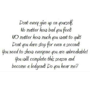 inspirational sports quotes for sportsmen Besides pride, loyalty ...