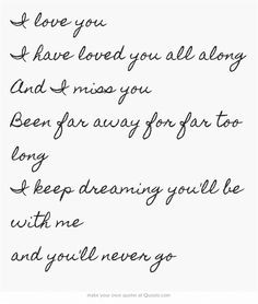 Quotes About Missing Someone You Love Far Away Nickleback-far away.. i