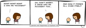 Baby Had An Accident Just Like Mom Once Did In Comic By Cyanide and ...