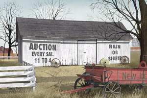 Auction Barn by artist Billy Jacobs
