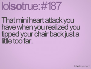 That mini heart attack you have when you realized you tipped your ...