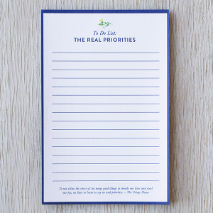 The Fringe Hours To Do List Memo Pad: $6